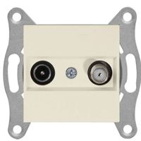 RİTA MEK TUŞ TV-SAT PRİZİ (SONLU) KREM 1